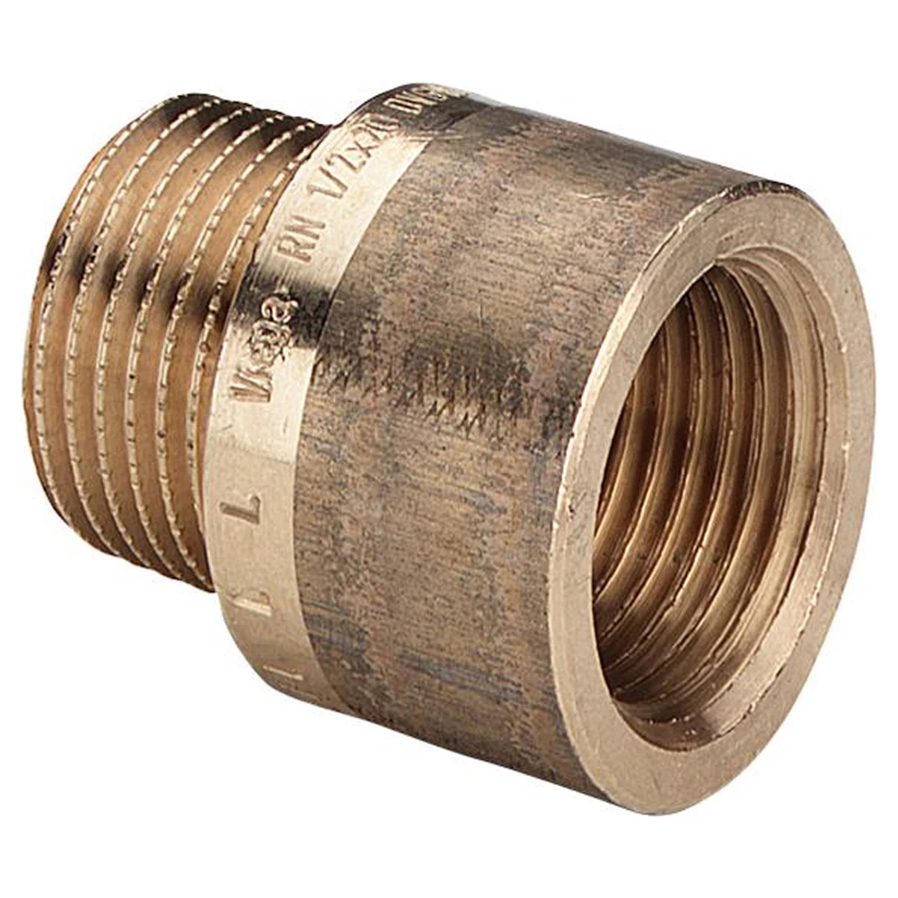 Удлинитель Viega 3525 1 1/4″ Дн32 Ру25 длина 25 мм, внутренняя/наружная резьба, корпус – бронза