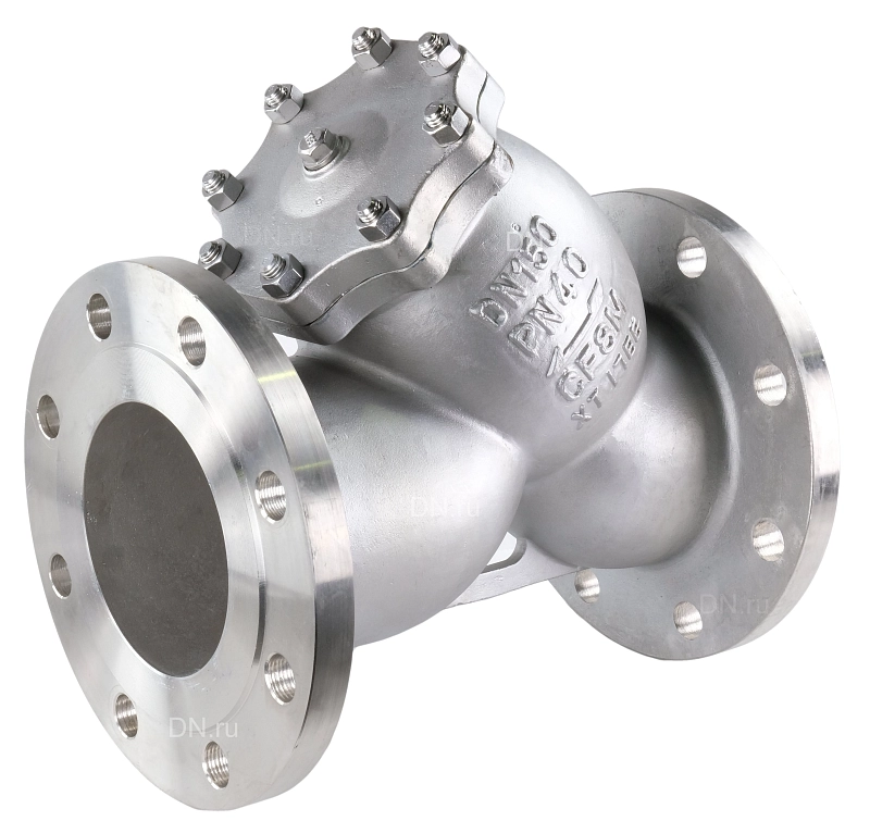 Фильтр АДЛ сетчатый IS31 Ду200 Ру40 фланцевый из нержавеющей стали
